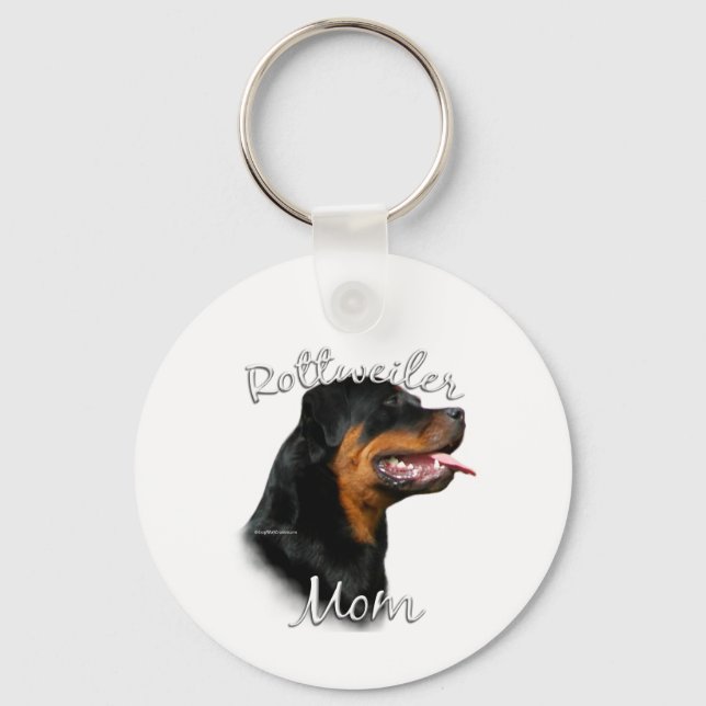 Porte-clés Rottweiler Mom 2 (Recto)