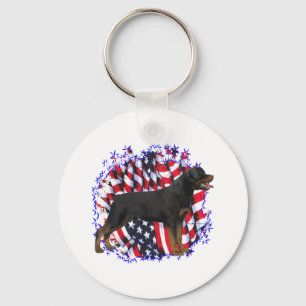 Porte-clés Rottweiler Patriot