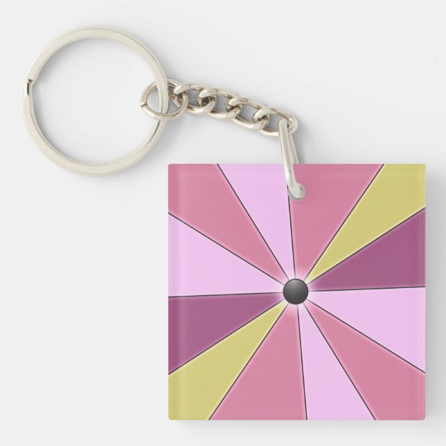 Porte-clés Roue couleur (Devant)