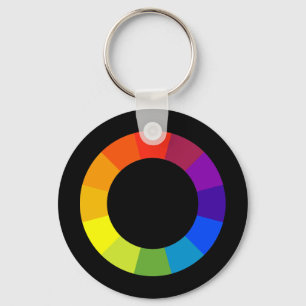 Porte-clés roue de couleur