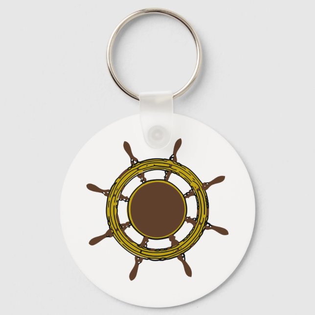 Porte-clés Roue de gouvernail (Recto)
