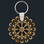Porte-clés Roue Dharma - Dharmachakra<br><div class="desc">Roue Dharma - Dharmachakra</div>
