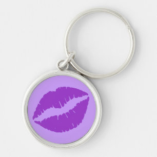 Porte-clés Rouge à lèvres Orchidée foncée Violet