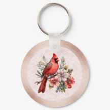 Rouge Cardinal Couleur Ronde