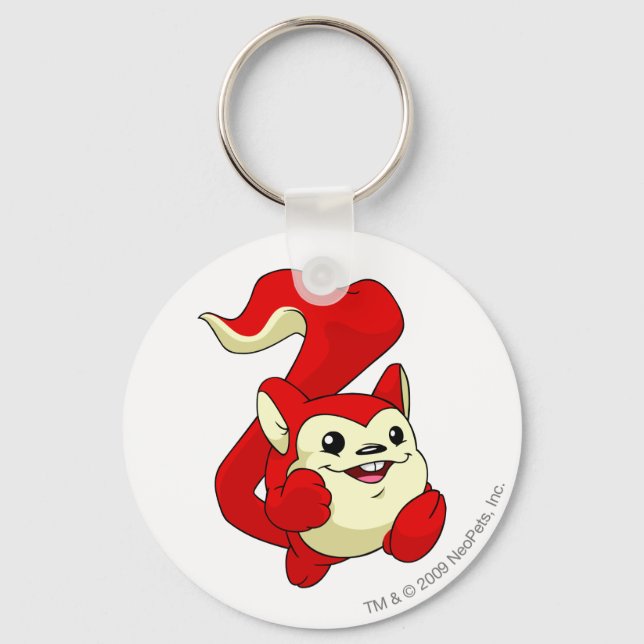 Porte-clés Rouge de Meerca (Recto)