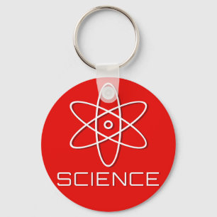 Porte-clés Rouge de porte - clé de la Science