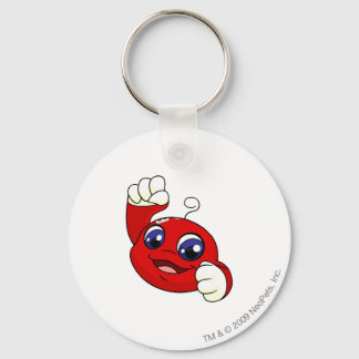 Porte-clés Rouge Kiko
