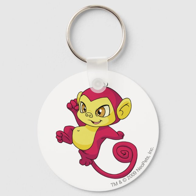 Porte-clés Rouge minci (Recto)