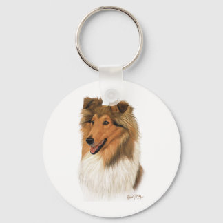 Porte-clés Rough Collie