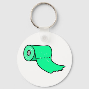 Porte-clés Rouleau de papier hygiénique