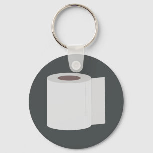 Porte-clés Rouleau de papier toilette