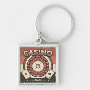 Porte-clés Roulette fête des pères Casino