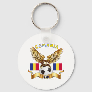 Porte-clés Roumaine Football Designs