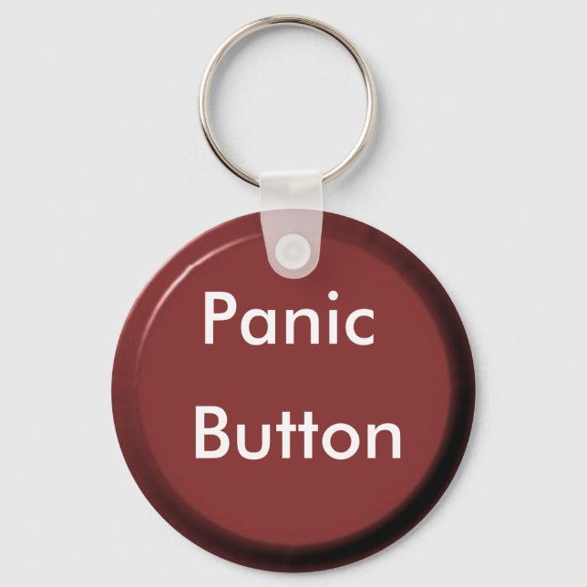 Porte-clés round button working, Panic, Button (Recto)