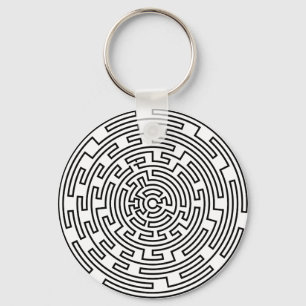 Porte-clés Round Maze