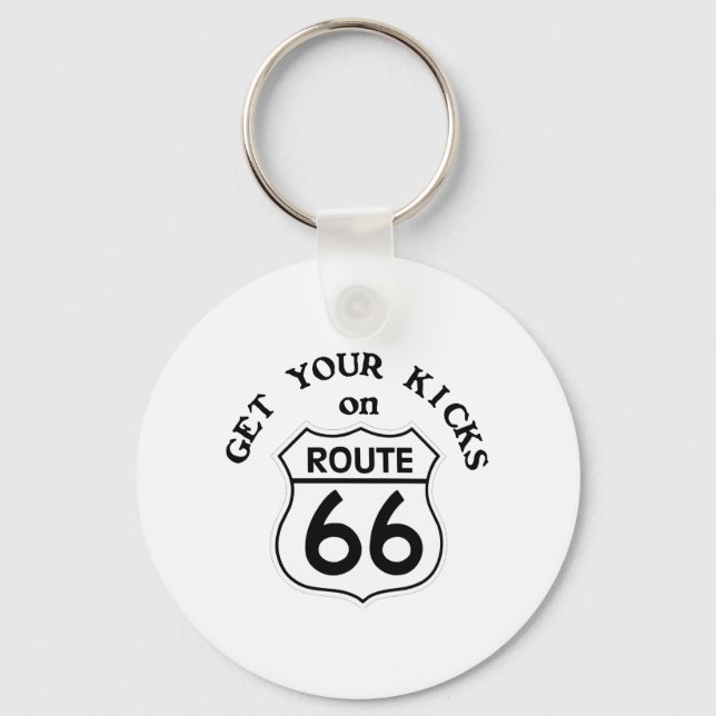 Porte-clés route66 (Recto)