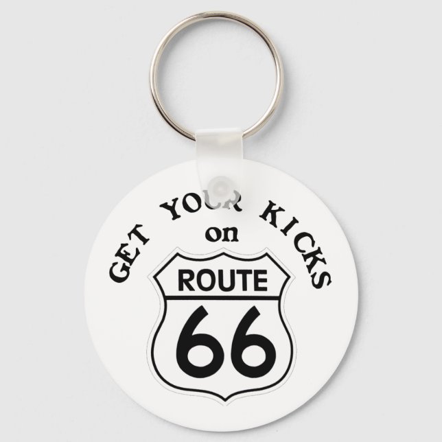 Porte-clés route66 (Recto)