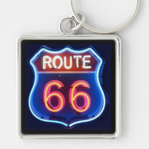 Route66 RO-KEY-001 Porte-clés avec Inscription Route 66 