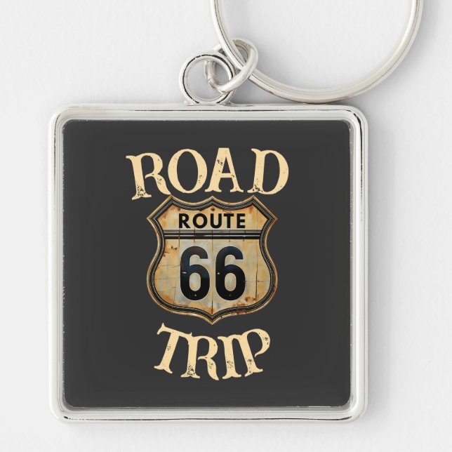 Porte-clés Route 66 (Devant)