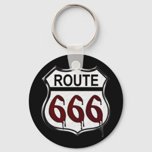 Porte-clés Route 666