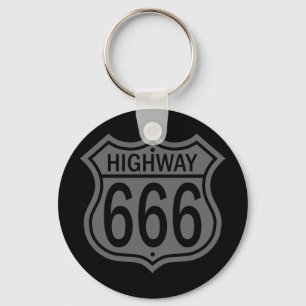 Porte-clés Route 666