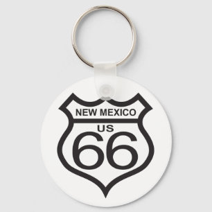 Porte-clés Route 66 du Nouveau-Mexique