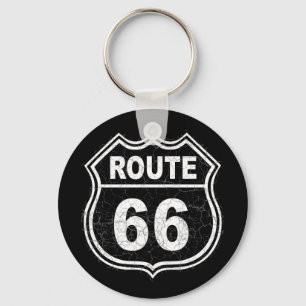 Porte-clés Route 66 en détresse
