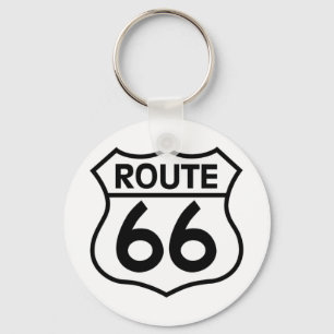 Porte-clés Route 66 Highway Sign Apparel & Gifts