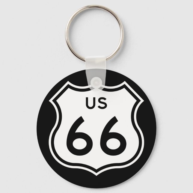 Porte-clés Route 66 Keychain (Recto)