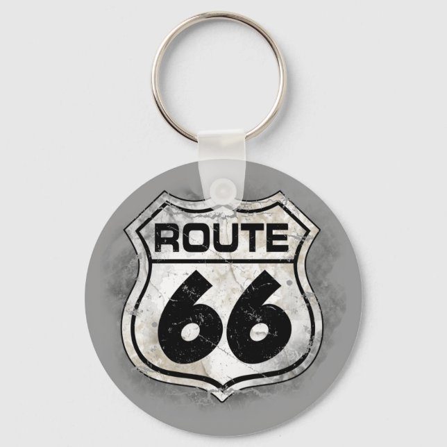 Porte-clés Route 66 Keychain (Recto)