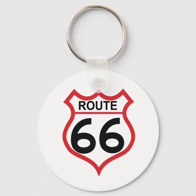 Porte-clés Route 66 Porte - clé (Recto)