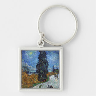 Porte-clés Route de campagne de Van Gogh- en Provence par