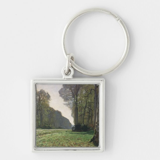 Porte-clés Route de Claude Monet | à Bas-Breau, Fontainebleau (Devant)