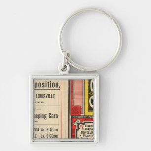 Porte-clés Route de la Reine et du Croissant