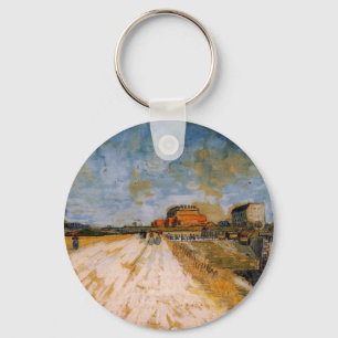 Porte-clés Route longeant les remparts de Paris par Van Gogh