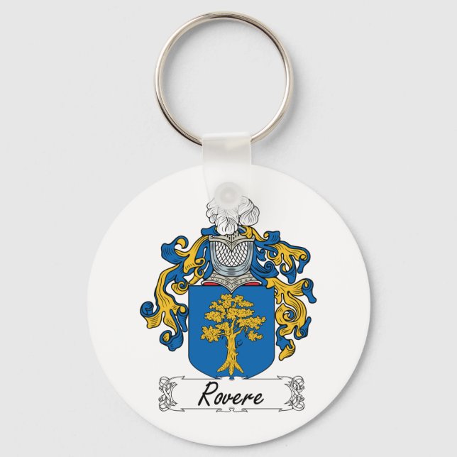 Porte-clés Rovere Family Crest (Recto)