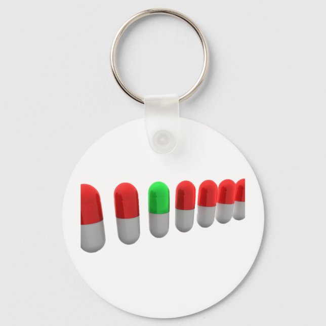 Porte-clés Row Of Capsules Keychain (Recto)