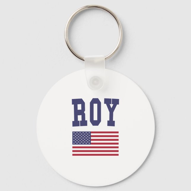 Porte-clés Roy US Flag (Recto)