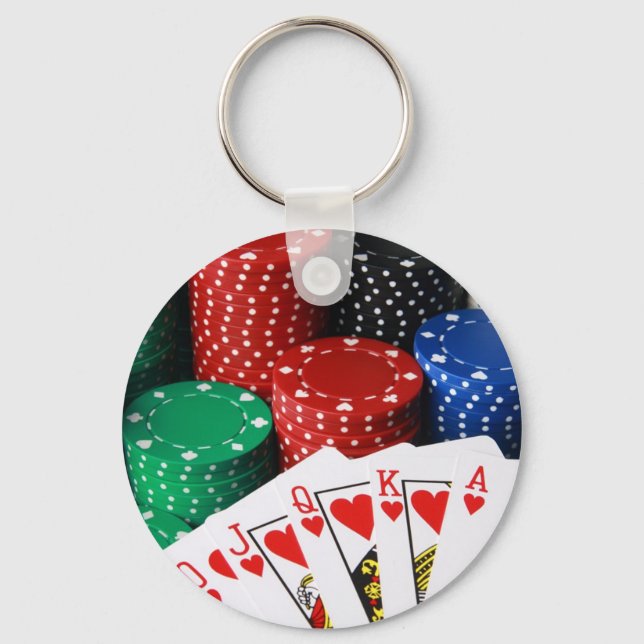 Porte-clés Royal Flush (Recto)