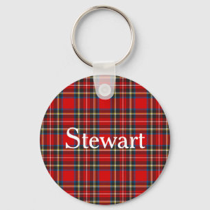 Porte-clés Royal Stewart Tartan Plaid Scottish Motif