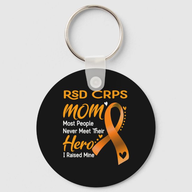 Porte-clés RSD CRPS Maman J'ai levé la mienne (Recto)