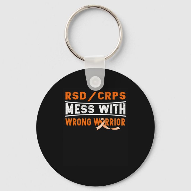Porte-clés Rsd Crps Mess Avec Le Mauvais Guerrier (Recto)