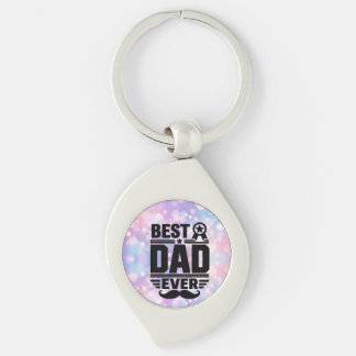 Porte-clés Ruban de récompense Meilleur Papa de tous les temp