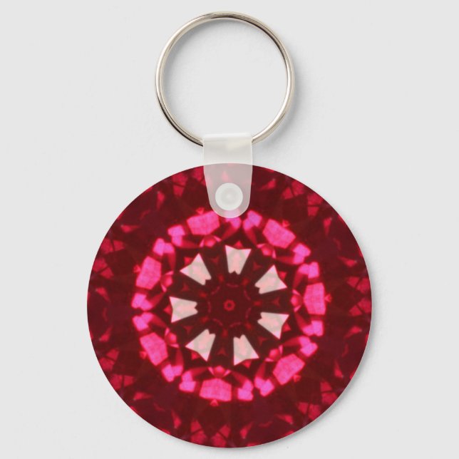 Porte-clés Ruby Kaleidoscope (Recto)