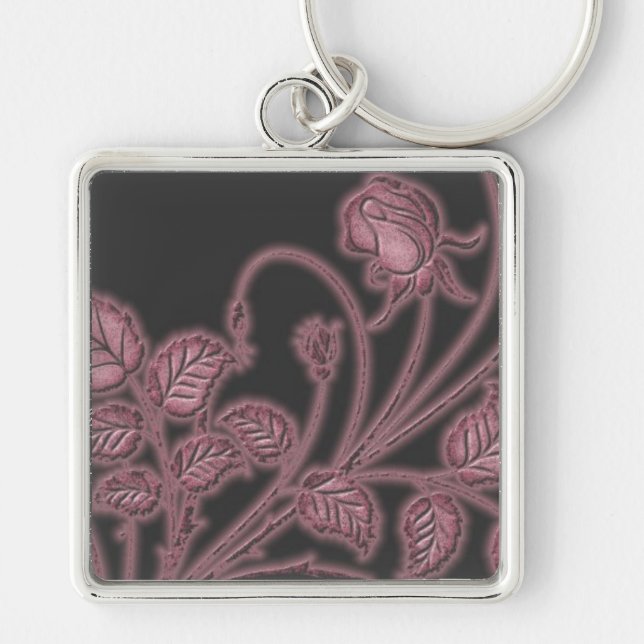 Porte-clés Ruby Red Vines Floral Porte - clé (Devant)
