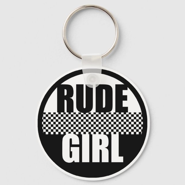 Porte-clés Rude Girl Keychain (Recto)