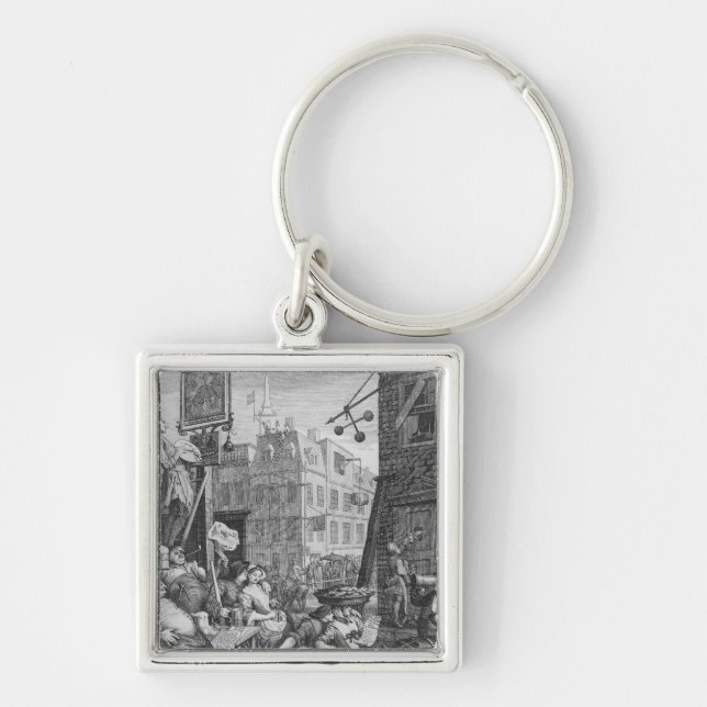 Porte-clés Rue de bière, 1751 (Devant)