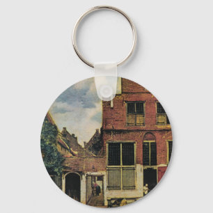 Porte-clés Rue de Johannes Vermeer à Delft (vers 1660)