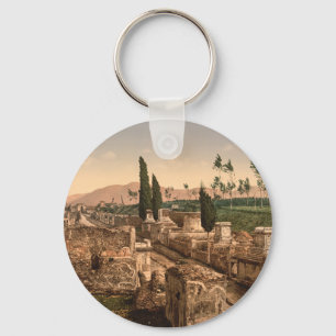 Porte-clés Rue des tombes, Pompeii, Campanie, Italie