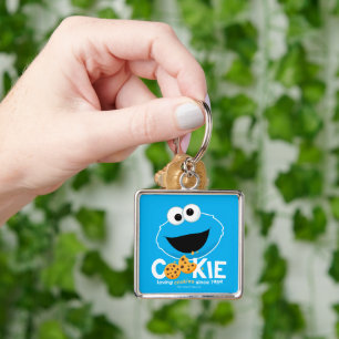 Porte-clés Rue Sésame Cookie Monster Lookies